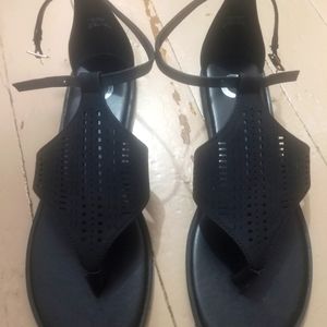 Black sz 8 sandals